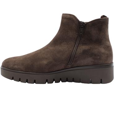GABOR 801501 ANKLE BOOT - BROWN SUEDE